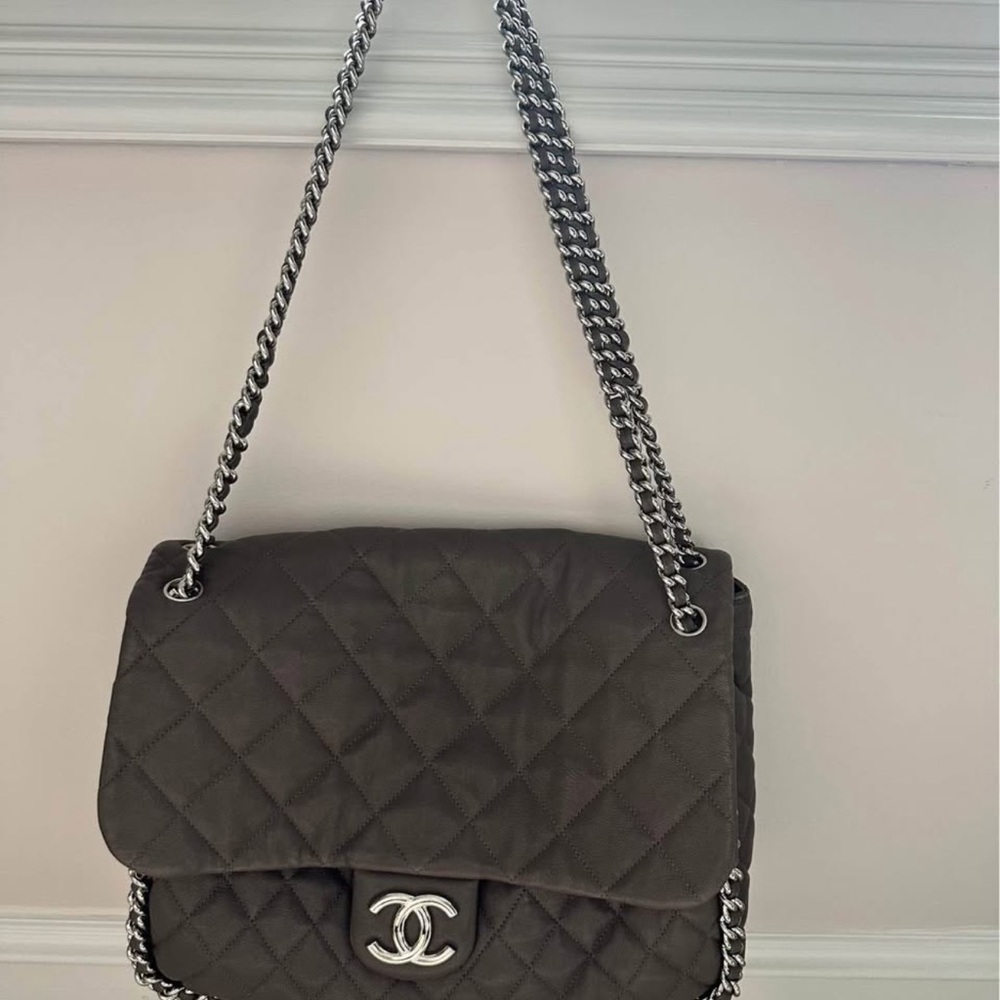 Chanel Classic Black Quilted Shoulder Bag